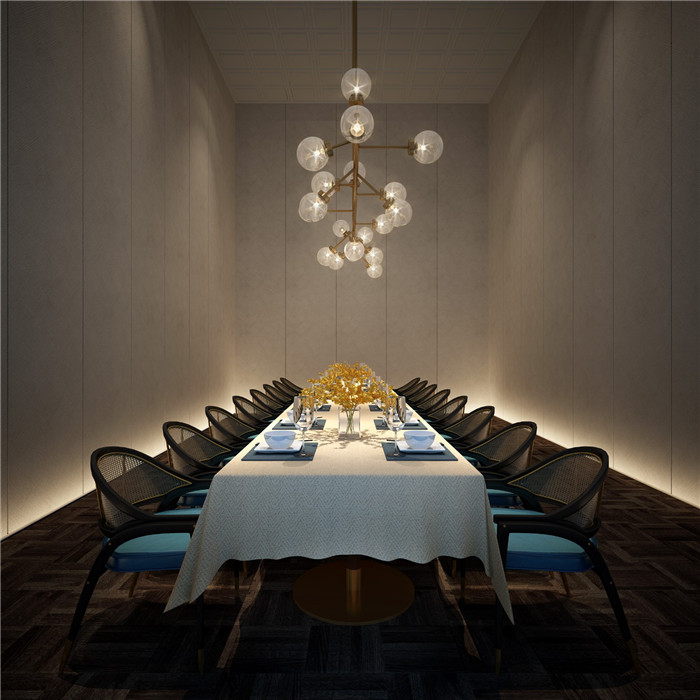 5D全沉浸式餐廳設計 溫哥華全聚德北京烤鴨店包房裝修設計方案 5D全沉浸式餐廳設計 溫哥華全聚德北京烤鴨店包房裝修設計方案