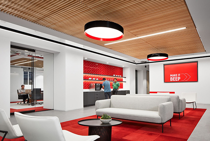 鄭州宏鈺堂推薦國外通信公司時尚辦公室水吧裝修方案 鄭州宏鈺堂推薦國外通信公司時尚辦公室水吧裝修方案