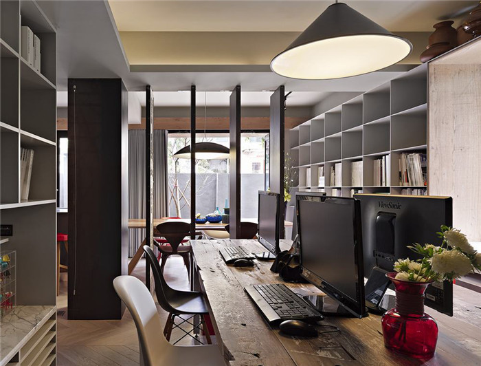 鄭州小型設計工作室裝修設計案例 鄭州小型設計工作室裝修設計案例