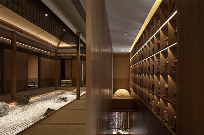 鄭州兩層高端日式料理包廂裝修實景圖 鄭州兩層高端日式料理包廂裝修實景圖