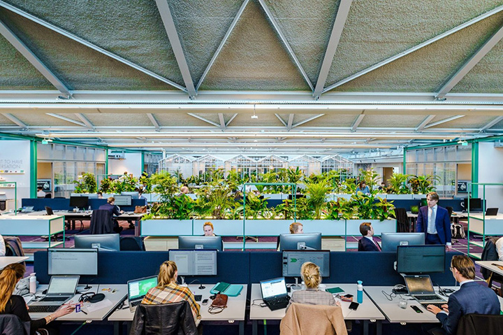 舊車庫改造成創新可持續總部辦公樓裝修設計案例 舊車庫改造成創新可持續總部辦公樓裝修設計案例