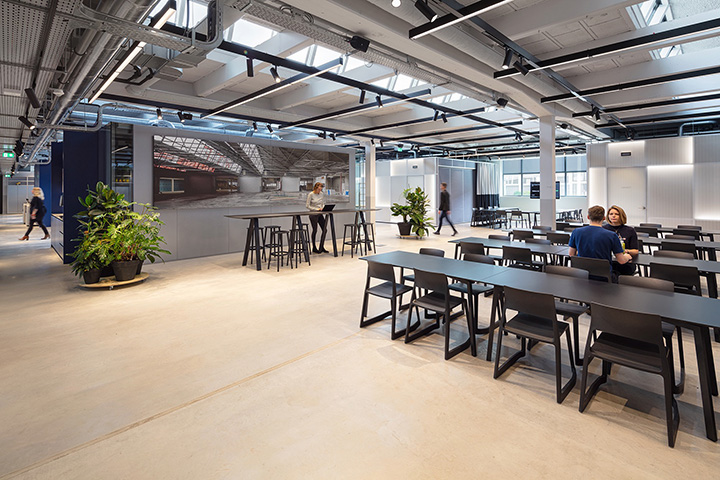 舊車庫改造成創新可持續總部辦公樓裝修設計實景圖 舊車庫改造成創新可持續總部辦公樓裝修設計實景圖