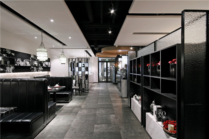 鄭州新中式水墨風中餐廳裝修設計方案 鄭州新中式水墨風中餐廳裝修設計方案