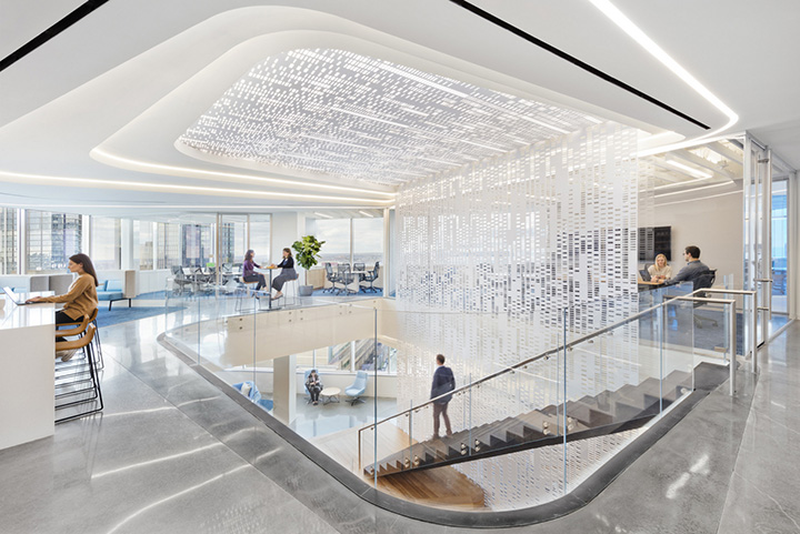 以社區(qū)為中心生物制藥集團創(chuàng)意辦公樓樓梯裝修設計圖 以社區(qū)為中心生物制藥集團創(chuàng)意辦公樓樓梯裝修設計圖