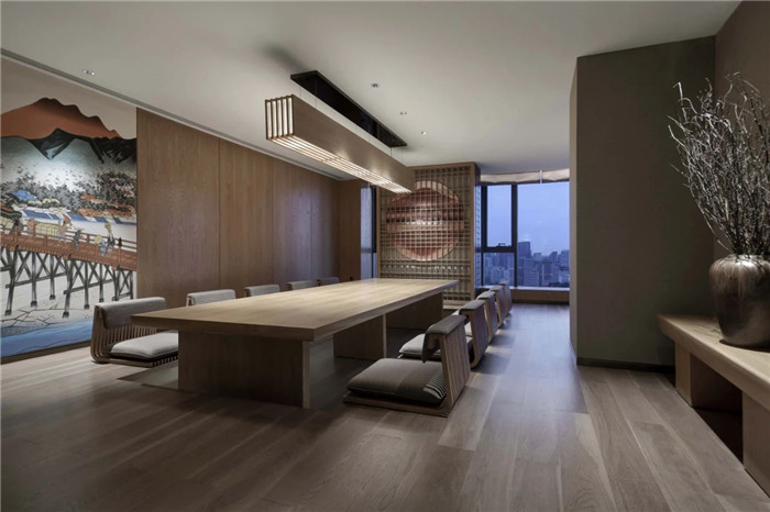 鄭州專業日式餐廳裝修推薦高端壽司店室內裝修實景圖 鄭州專業日式餐廳裝修推薦高端壽司店室內裝修實景圖