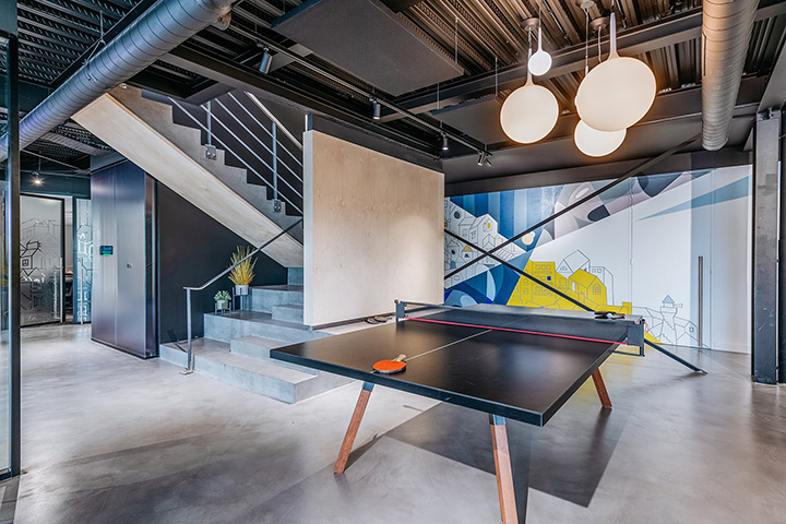 1000平開放多元化Le Village聯合辦公活動室裝修設計方案 1000平開放多元化Le Village聯合辦公活動室裝修設計方案