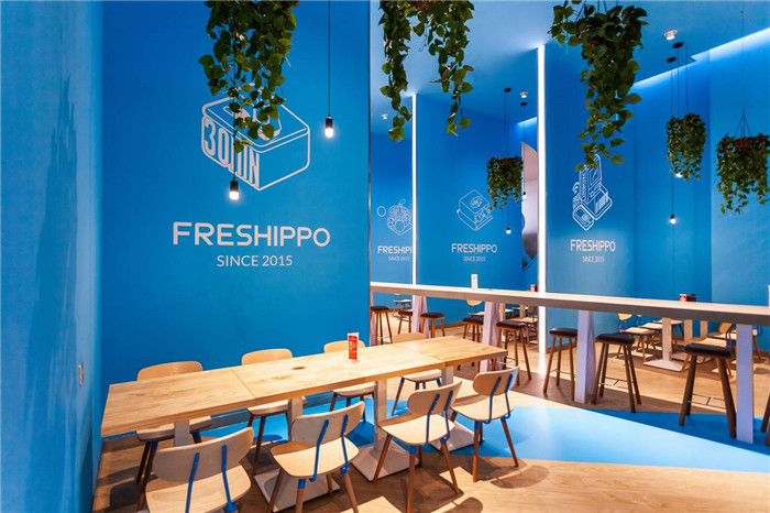 創(chuàng)新餐廳裝修   盒馬機(jī)器人主題餐廳裝修設(shè)計(jì)實(shí)景圖 創(chuàng)新餐廳裝修   盒馬機(jī)器人主題餐廳裝修設(shè)計(jì)實(shí)景圖