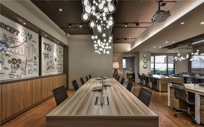 鄭州高端國際金融公司辦公室辦公區裝修實景圖 鄭州高端國際金融公司辦公室辦公區裝修實景圖