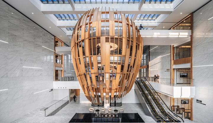 以家為主題的紅星美凱龍總部辦公樓裝置藝術裝修設計案例 以家為主題的紅星美凱龍總部辦公樓裝置藝術裝修設計案例