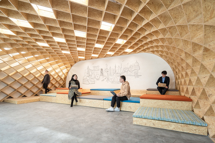 以家為主題的紅星美凱龍總部辦公樓公共活動區裝修設計方案 以家為主題的紅星美凱龍總部辦公樓公共活動區裝修設計方案