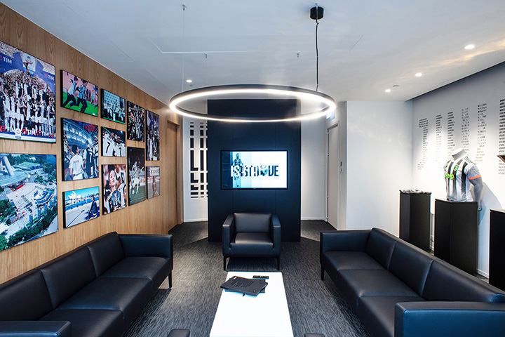 黑白也時尚  尤文圖斯足球俱樂部辦公室洽談區裝修方案 黑白也時尚  尤文圖斯足球俱樂部辦公室洽談區裝修方案