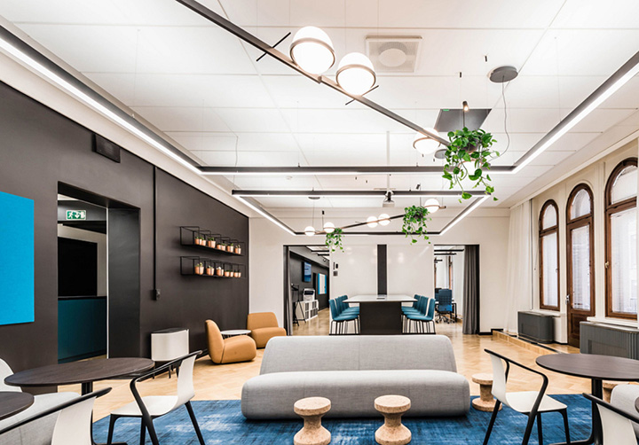 時尚優雅的Vainu軟件公司辦公室改造設計裝修方案 時尚優雅的Vainu軟件公司辦公室改造設計裝修方案