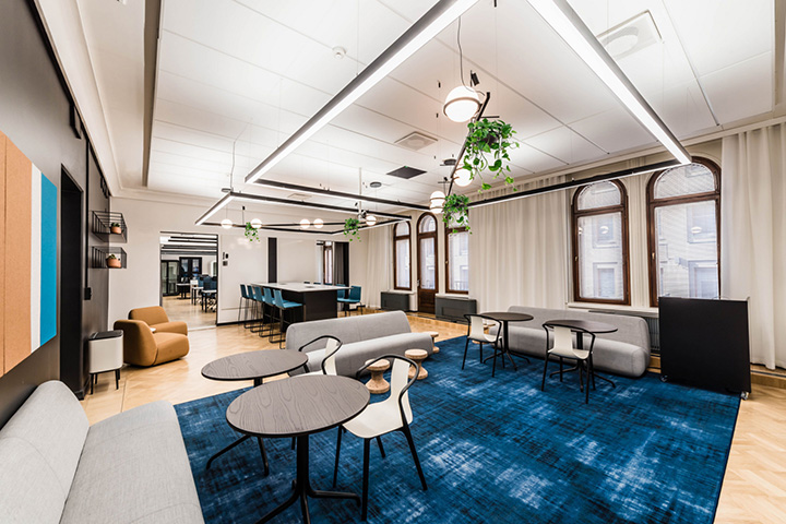 時尚優雅的Vainu軟件公司辦公室改造設計裝修方案 時尚優雅的Vainu軟件公司辦公室改造設計裝修方案