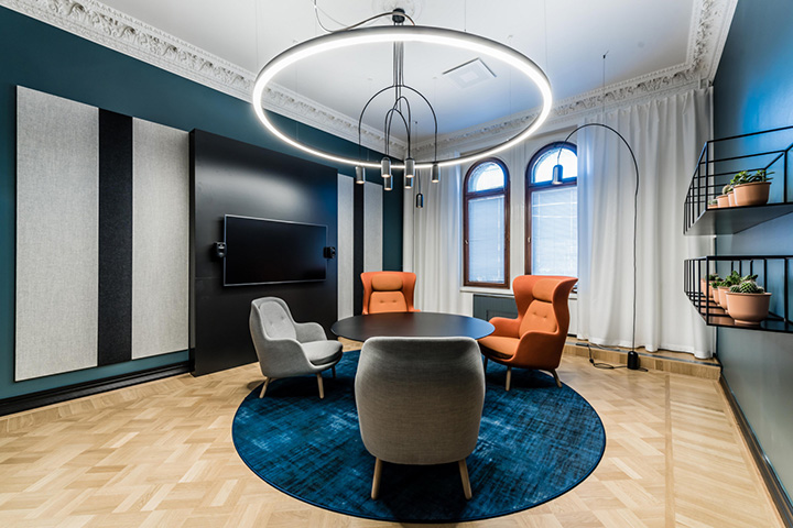 時尚優雅的Vainu軟件公司辦公室改造設計裝修方案 時尚優雅的Vainu軟件公司辦公室改造設計裝修方案