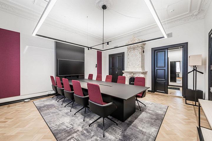 時尚優雅的Vainu軟件公司辦公室會議室改造設計裝修案例 時尚優雅的Vainu軟件公司辦公室會議室改造設計裝修案例