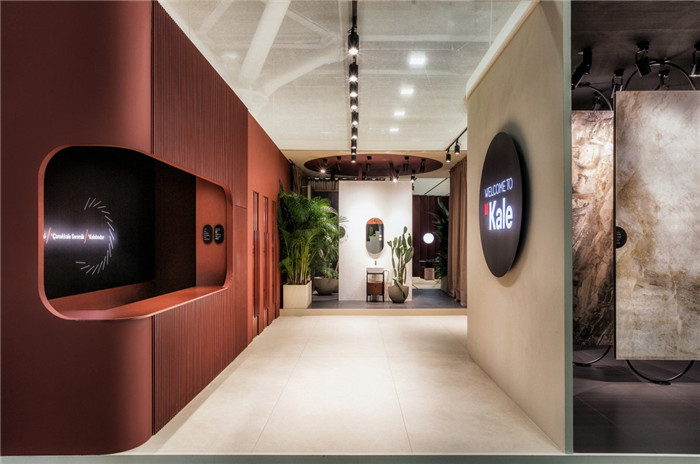 幾何創意  國外700平創意陶瓷展廳裝修設計方案 幾何創意  國外700平創意陶瓷展廳裝修設計方案