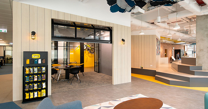 時尚多元化IT公司香港總部辦公室裝修設計方案 時尚多元化IT公司香港總部辦公室裝修設計方案