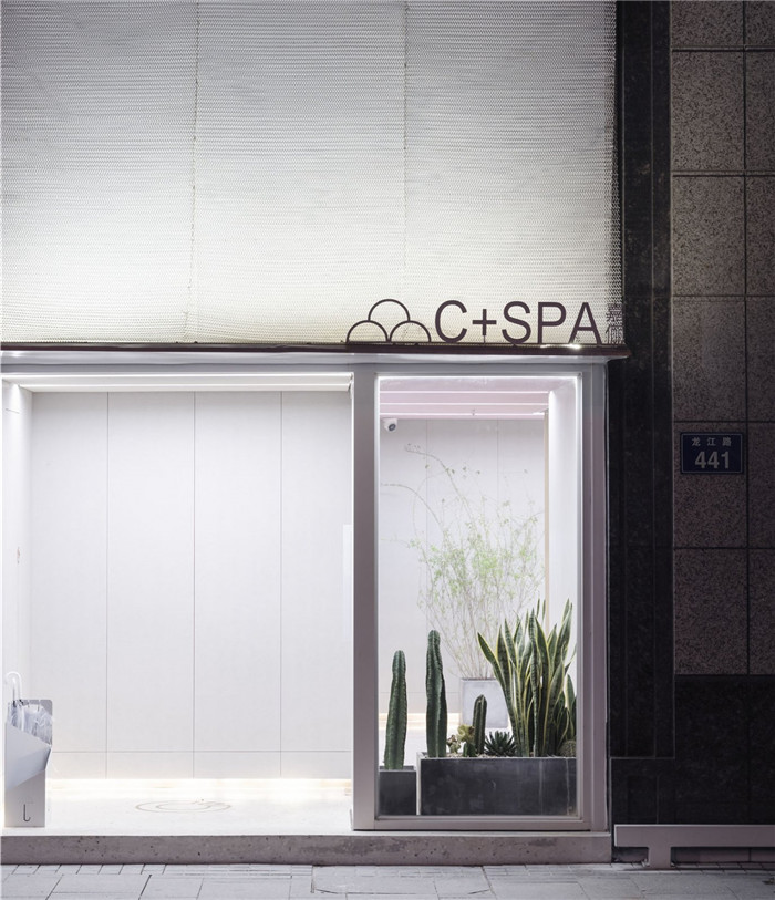 鄭州醫美裝修公司推薦C+SPA美容美體中心外觀裝修設計圖 鄭州醫美裝修公司推薦C+SPA美容美體中心外觀裝修設計圖