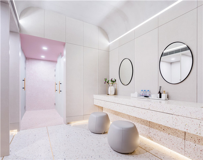 鄭州醫美裝修公司推薦C+SPA美容美體中心淋浴室裝修設計圖 鄭州醫美裝修公司推薦C+SPA美容美體中心淋浴室裝修設計圖