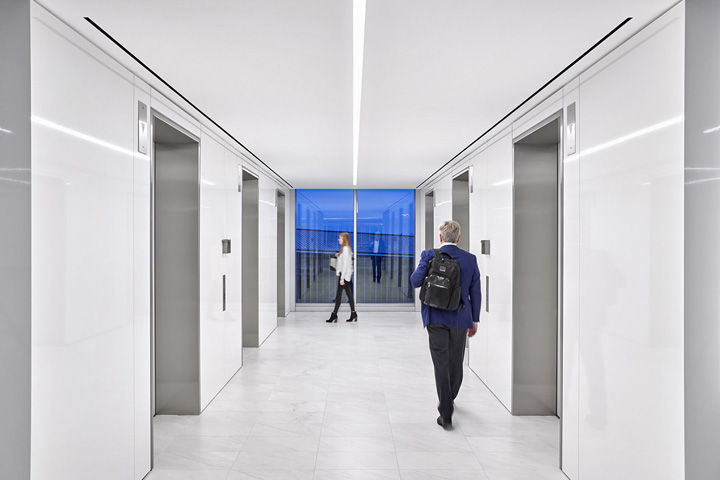 時尚大氣的軟件公司Appian總部辦公樓電梯廳裝修設(shè)計方案 時尚大氣的軟件公司Appian總部辦公樓電梯廳裝修設(shè)計方案