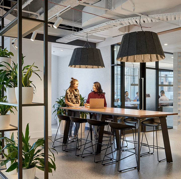 時尚黑白灰城市規劃設計公司辦公室裝修設計效果圖 時尚黑白灰城市規劃設計公司辦公室裝修設計效果圖