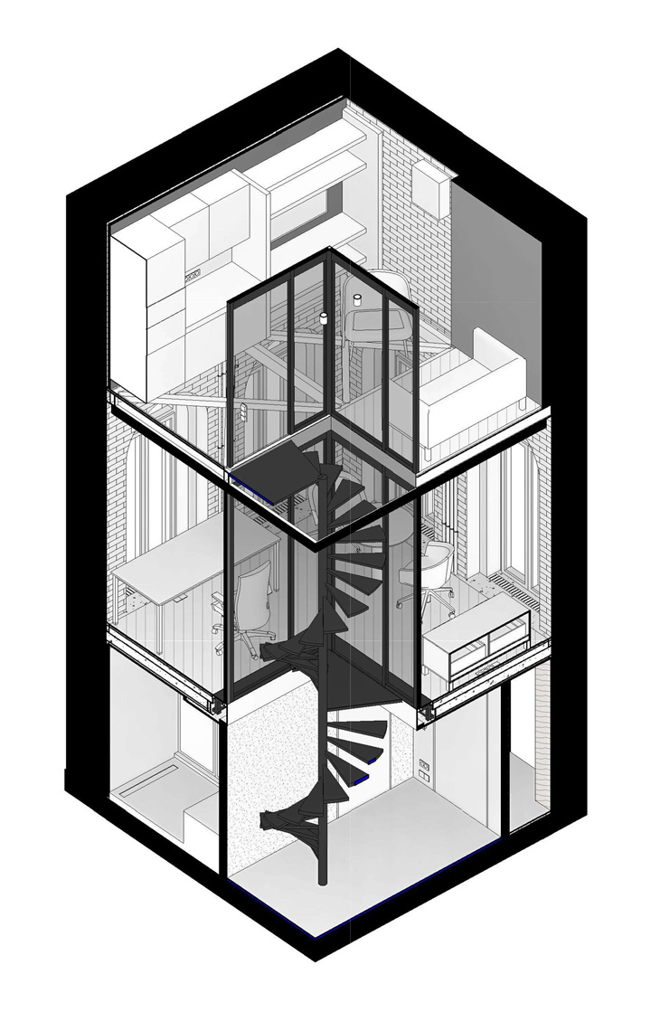 極致LOFT辦公室裝修   30平方辦公室裝修設(shè)計(jì)方案 極致LOFT辦公室裝修   30平方辦公室裝修設(shè)計(jì)方案