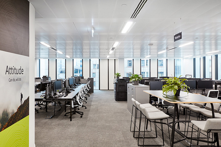 1500平優雅高級灰會計事務所辦公室敞開辦公區裝修實景圖 1500平優雅高級灰會計事務所辦公室敞開辦公區裝修實景圖