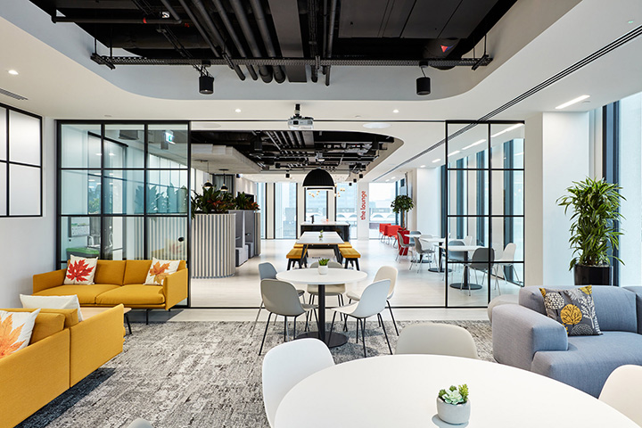 1500平優雅高級灰會計事務所辦公室休閑洽談區裝修實景圖 1500平優雅高級灰會計事務所辦公室休閑洽談區裝修實景圖