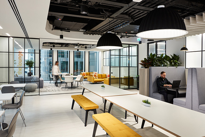 1500平優雅高級灰會計事務所辦公室靈活辦公區裝修實景圖 1500平優雅高級灰會計事務所辦公室靈活辦公區裝修實景圖