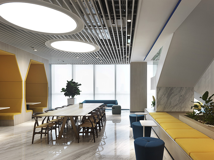 中西合璧混搭風輝瑞醫藥集團總部辦公室休閑區裝修實景圖 中西合璧混搭風輝瑞醫藥集團總部辦公室休閑區裝修實景圖