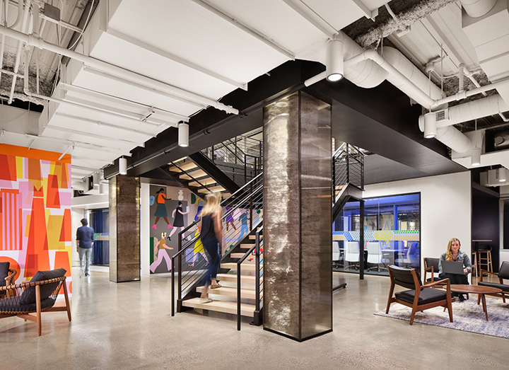 7000平在線招聘企業總部辦公樓裝修改造設計方案 7000平在線招聘企業總部辦公樓裝修改造設計方案