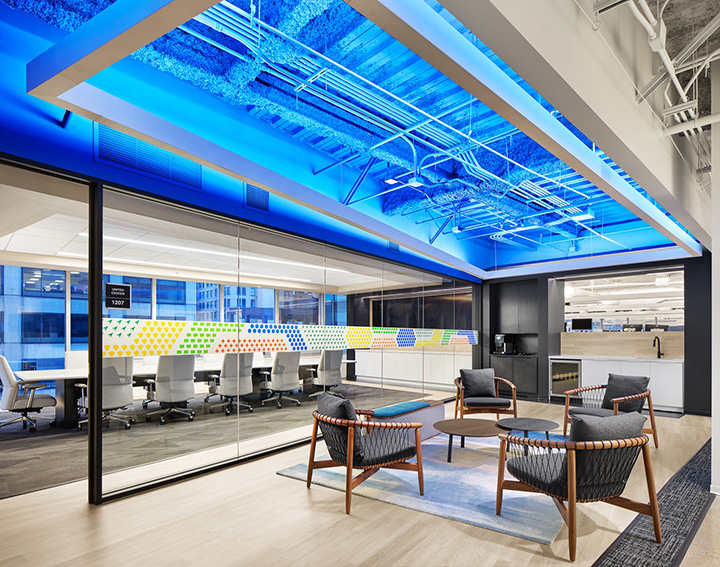 7000平在線招聘企業總部辦公樓休閑區裝修改造設計方案 7000平在線招聘企業總部辦公樓休閑區裝修改造設計方案