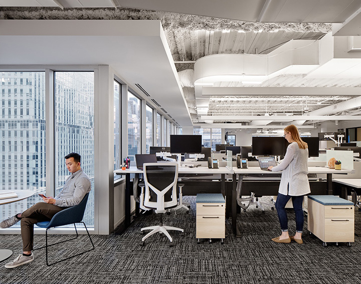 7000平在線招聘企業總部辦公樓辦公區裝修改造設計方案 7000平在線招聘企業總部辦公樓辦公區裝修改造設計方案