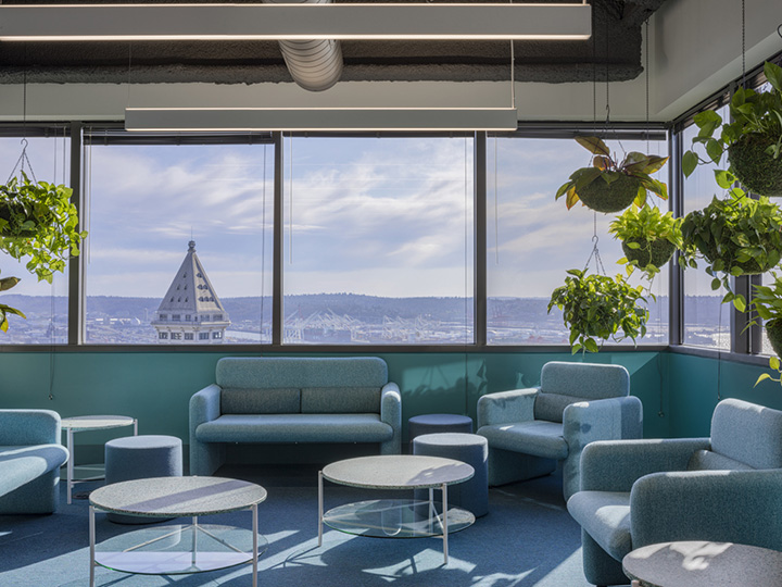 1200平時尚多彩醫療科技公司辦公室洽談區裝修設計案例 1200平時尚多彩醫療科技公司辦公室洽談區裝修設計案例