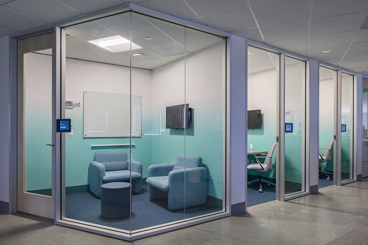 1200平時尚多彩醫療科技公司辦公室隔斷裝修設計案例 1200平時尚多彩醫療科技公司辦公室隔斷裝修設計案例