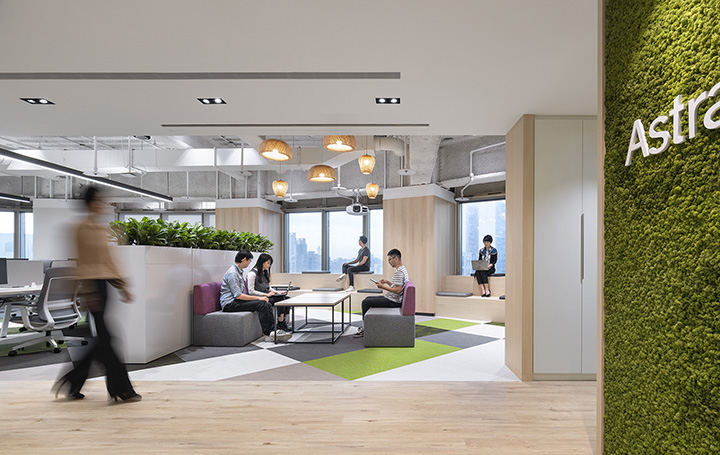 600平清新簡約風生物制藥公司辦公室裝修設計案例 600平清新簡約風生物制藥公司辦公室裝修設計案例