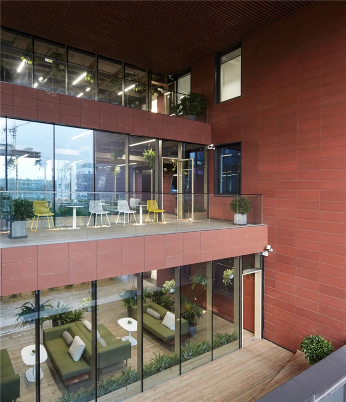 vivo手機北京研發中心獨棟辦公樓花園露臺裝修設計方案 vivo手機北京研發中心獨棟辦公樓花園露臺裝修設計方案