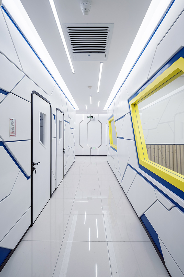 高思STEAM機器人編程教育培訓走廊裝修設計案例 高思STEAM機器人編程教育培訓走廊裝修設計案例