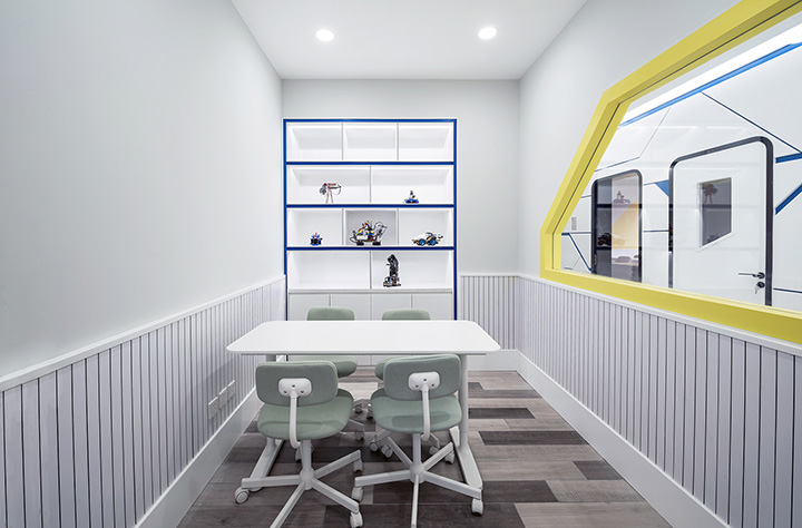 高思STEAM機器人編程教育培訓教室裝修設計案例 高思STEAM機器人編程教育培訓教室裝修設計案例