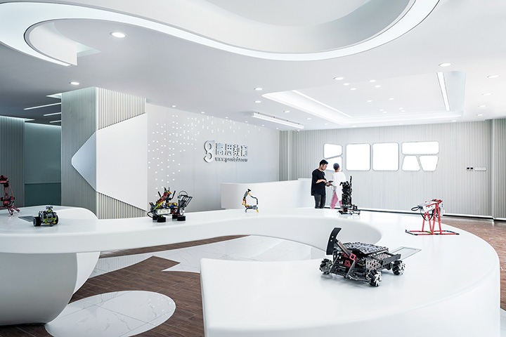 高思STEAM機器人編程教育展廳裝修設計實景圖 高思STEAM機器人編程教育展廳裝修設計實景圖