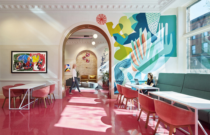 專為女性服務的8000平時尚聯合辦公裝修設計方案 專為女性服務的8000平時尚聯合辦公裝修設計方案