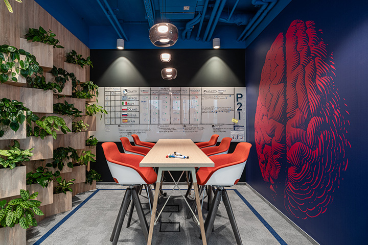 鄭州辦公室裝修玩轉色彩  涂料公司創意辦公室小型會議室裝修方案 鄭州辦公室裝修玩轉色彩  涂料公司創意辦公室小型會議室裝修方案