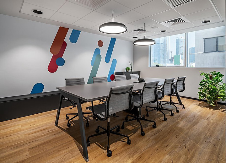 鄭州宏鈺堂推薦人才招聘公司時尚辦公室裝修設計方案 鄭州宏鈺堂推薦人才招聘公司時尚辦公室裝修設計方案