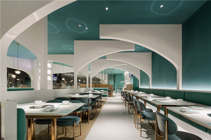 鄭州火鍋店裝修公司分享椰子雞火鍋餐廳裝修設(shè)計(jì)圖 鄭州火鍋店裝修公司分享椰子雞火鍋餐廳裝修設(shè)計(jì)圖