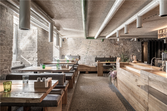 回歸自然  特色懷舊工業風兔子主題餐廳用餐區裝修設計方案 回歸自然  特色懷舊工業風兔子主題餐廳用餐區裝修設計方案