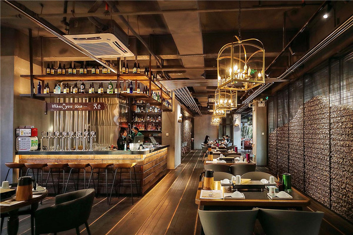 音樂+啤酒+燒烤一站式特色燒烤餐廳吧臺裝修設計方案 音樂+啤酒+燒烤一站式特色燒烤餐廳吧臺裝修設計方案