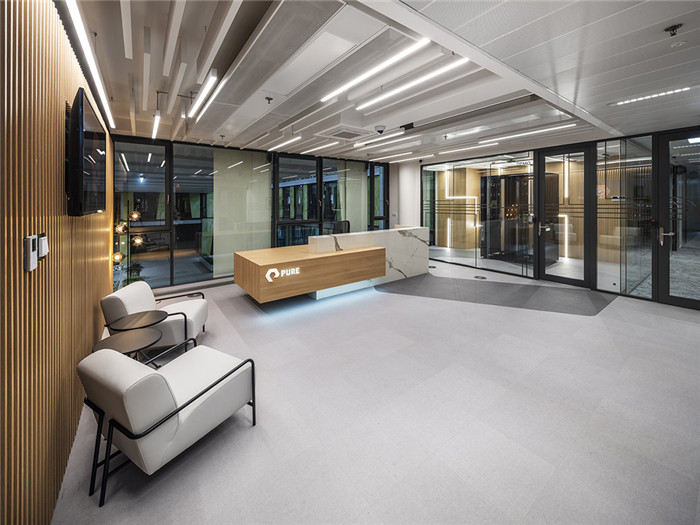 美國閃存制造科技公司可持續環保辦公裝修設計方案 美國閃存制造科技公司可持續環保辦公裝修設計方案