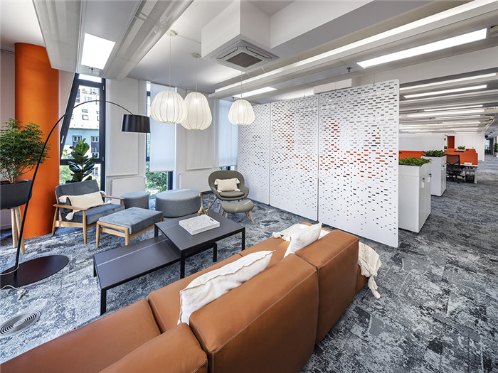 美國閃存制造科技公司可持續環保辦公裝修設計方案 美國閃存制造科技公司可持續環保辦公裝修設計方案