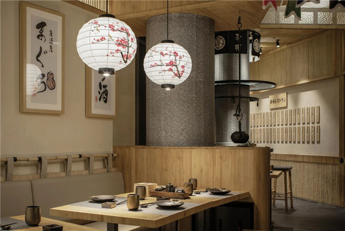 用餐區(qū)設(shè)計(jì)-鄭州餐飲裝修公司分享70平日料店創(chuàng)意裝修設(shè)計(jì)方案 用餐區(qū)設(shè)計(jì)-鄭州餐飲裝修公司分享70平日料店創(chuàng)意裝修設(shè)計(jì)方案