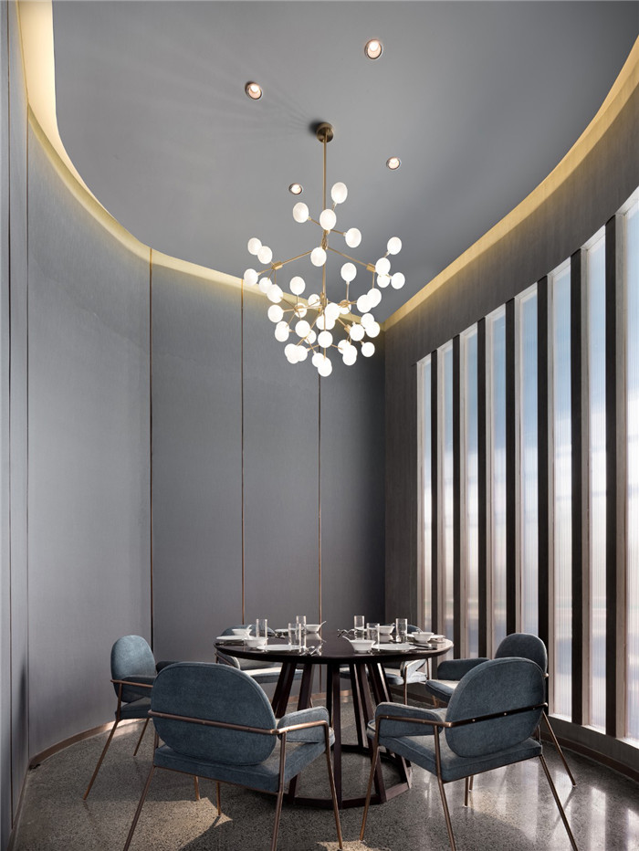 6人小型餐廳包房設計-鄭州現代時尚中餐廳裝修設計案例 6人小型餐廳包房設計-鄭州現代時尚中餐廳裝修設計案例